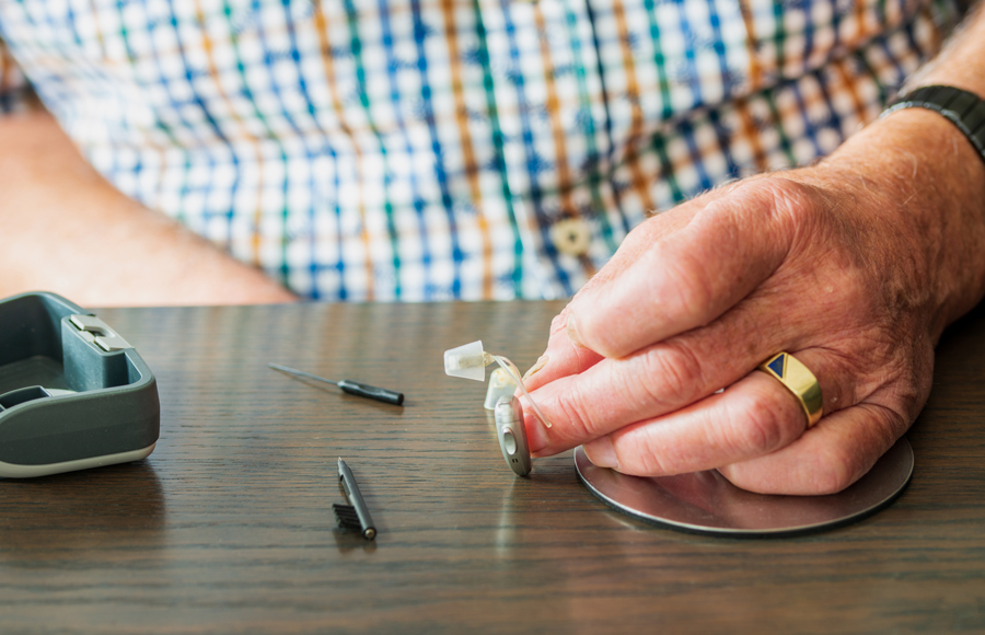 Hearing Aid Cleaning Maintenance