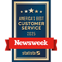 Newsweek Statista America's Best Customer Services 2025 Award Banner