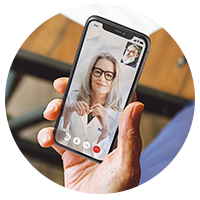 BelCare virtual phone call