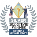 2020 Silver Stevie Winner for Sales and Customer Service