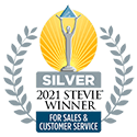 2021 Silver Stevie Winner for Sales and Customer Services