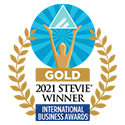 2021 Gold Stevie Winner Award for International Business Awards