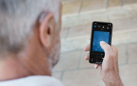 Beltone HearPlus app usage on phone