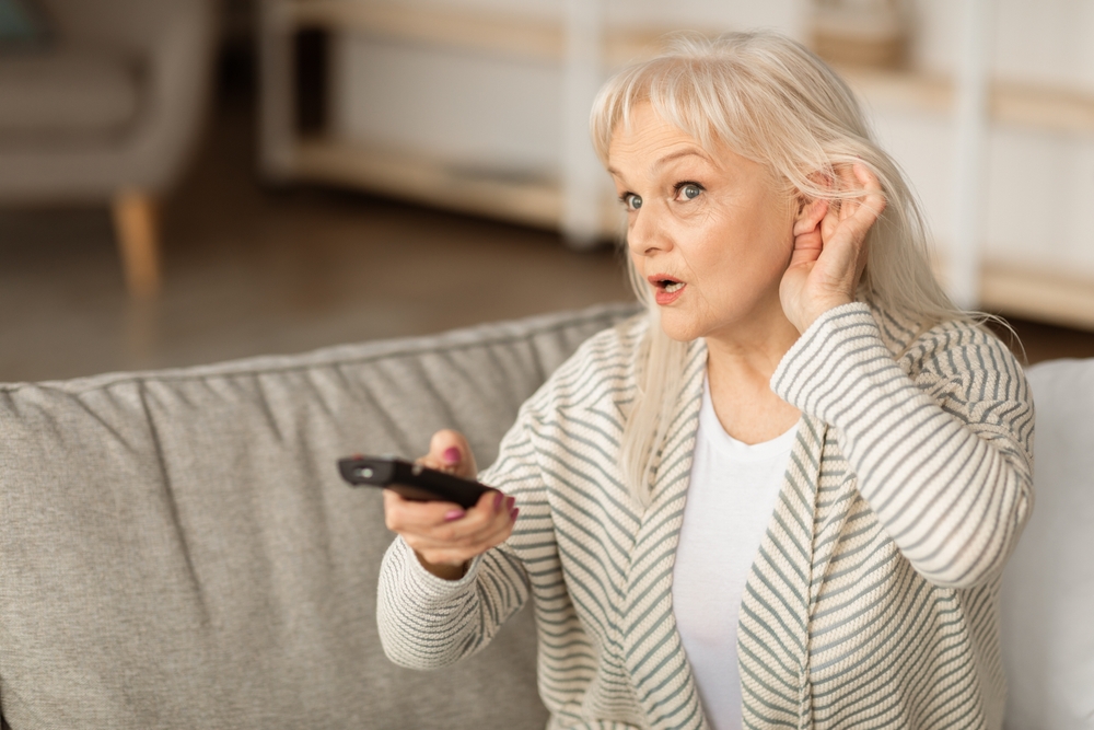 trouble hearing the tv can indicate mild hearing loss